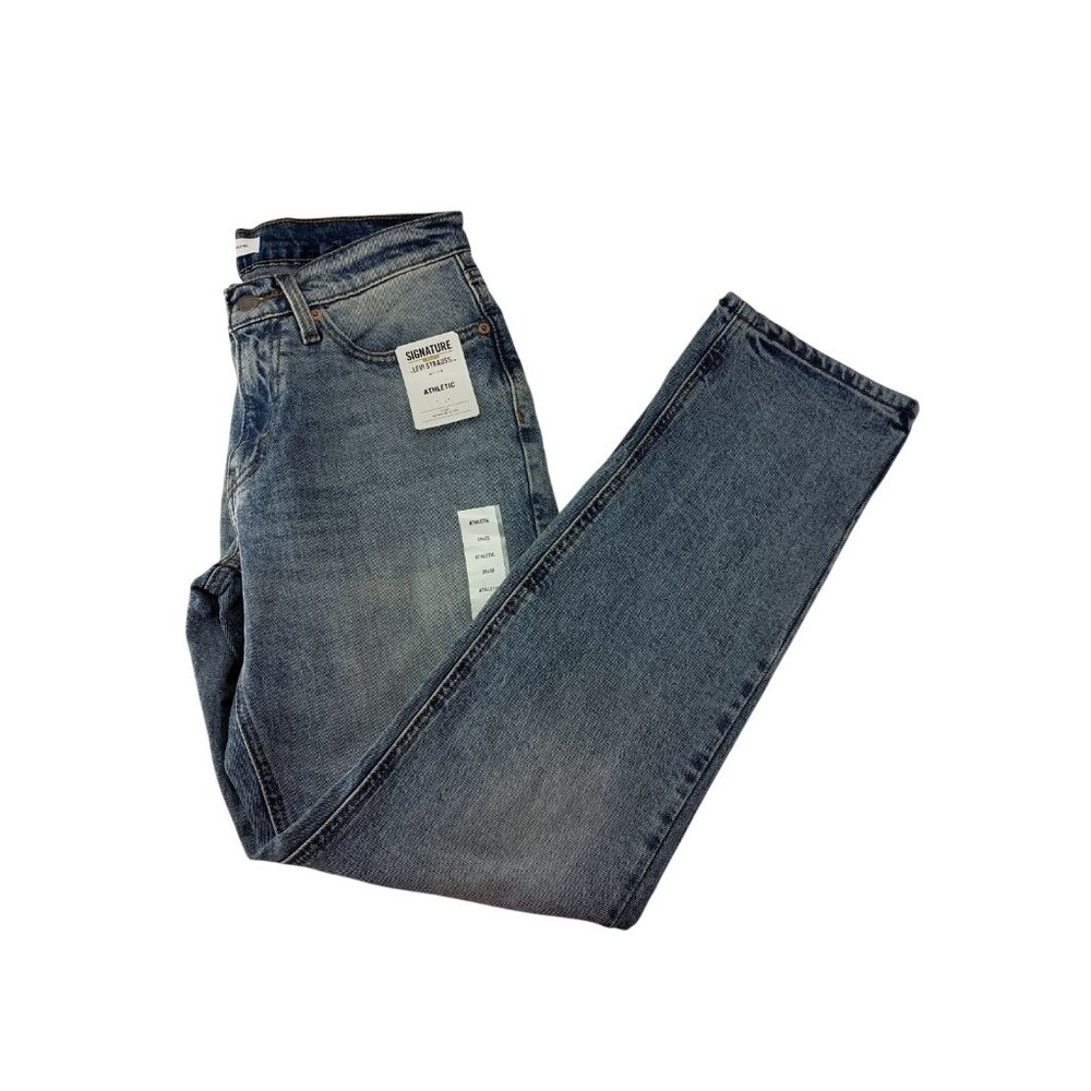 Signature Gold Levi Strauss Athletic Blue Jeans Women's Sz. 29 x 32 - Picture 4 of 7